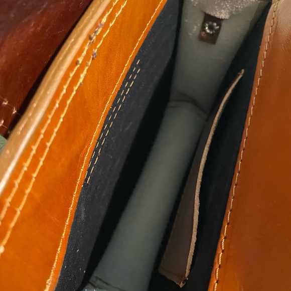 Vera Pelle leather purse, made in Italy. - Picture 4 of 6